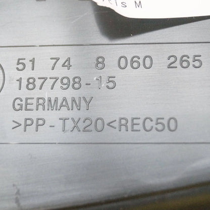 NEW BMW X1 F48 FRONT LEFT BRAKE AIR DUCT M 51748060265 8060265 2015 ORIGINAL