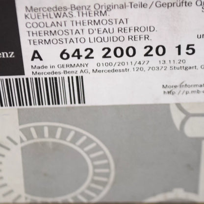NEW MERCEDES-BENZ GL X164 ENGINE COOLANT THERMOSTAT A6422002015