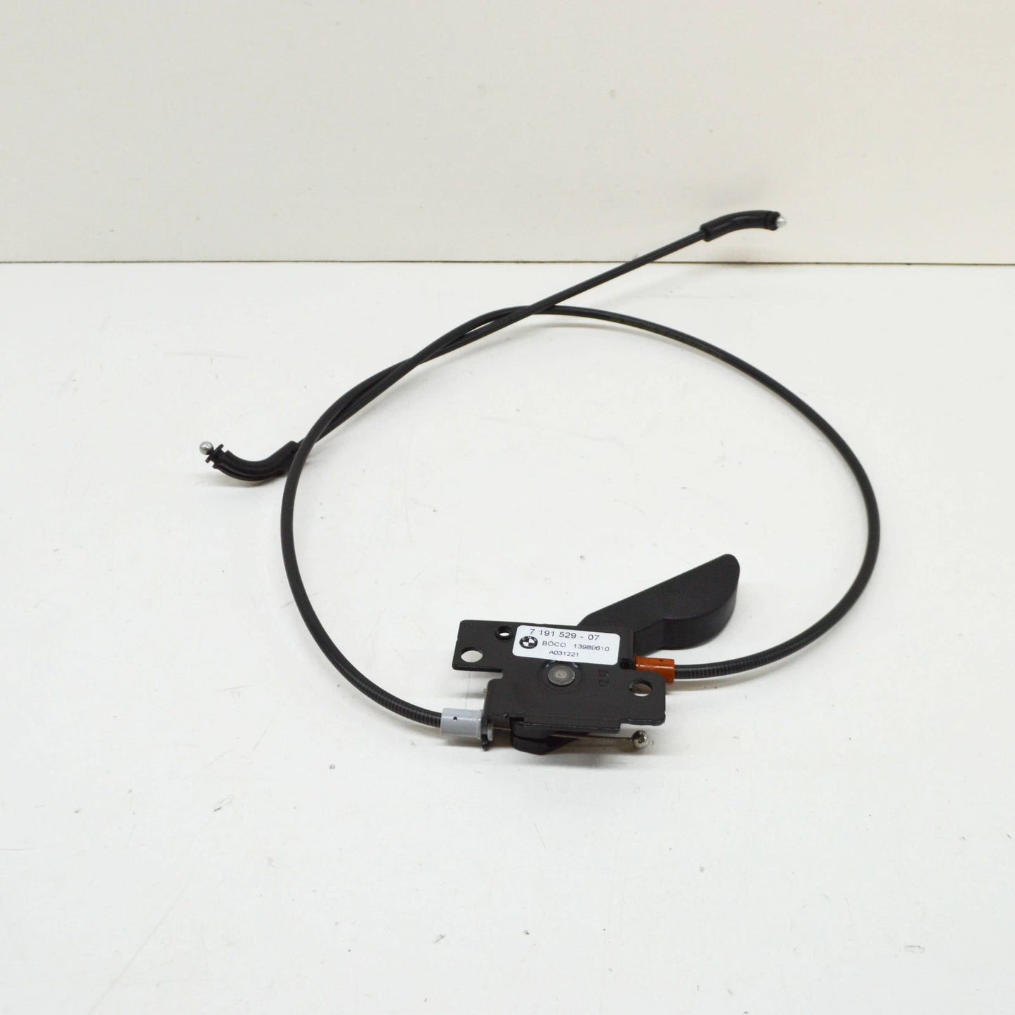 NEW BMW Z4 ROADSTER E89 BONNET HOOD RELEASE LEVER W BONNET 51237191529 ORIGINAL