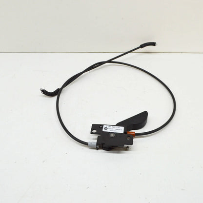 NEW BMW Z4 ROADSTER E89 BONNET HOOD RELEASE LEVER W BONNET 51237191529 ORIGINAL