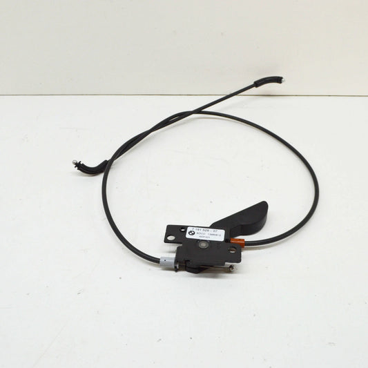 NEW BMW Z4 ROADSTER E89 BONNET HOOD RELEASE LEVER W BONNET 51237191529 ORIGINAL