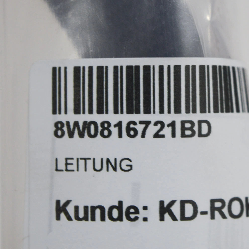 NEW AUDI A4 B9 AIR CON A/C PIPE HOSE 8W0816721BD 2016 ORIGINAL