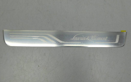 new skoda superb mk3 rear left sill side member molding 3v0853557etq3 original