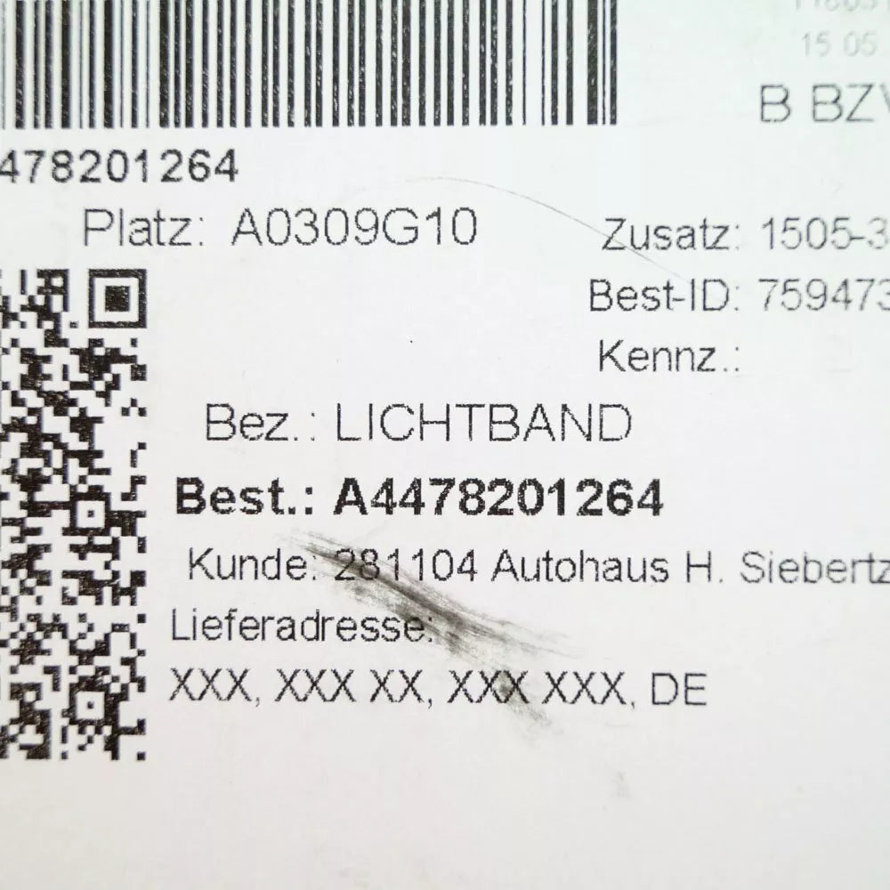 NEW MERCEDES-BENZ VITO W447 REAR RIGHT TAILLIGHT A4478201264