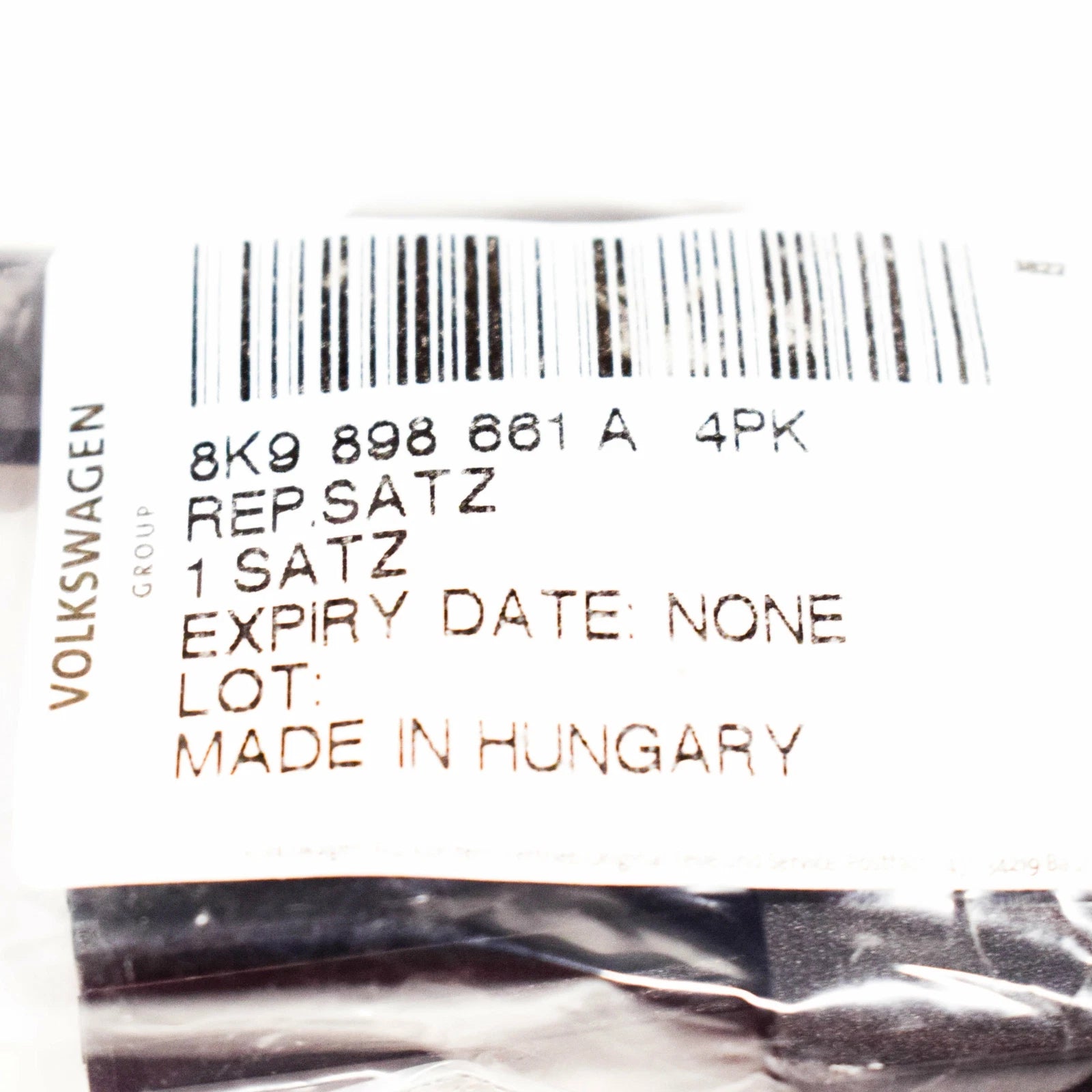 NEW AUDI A4 B8 AVANT LOCKING BOLT TRUNK COVER REPAIR KIT 8K9898661A4PK