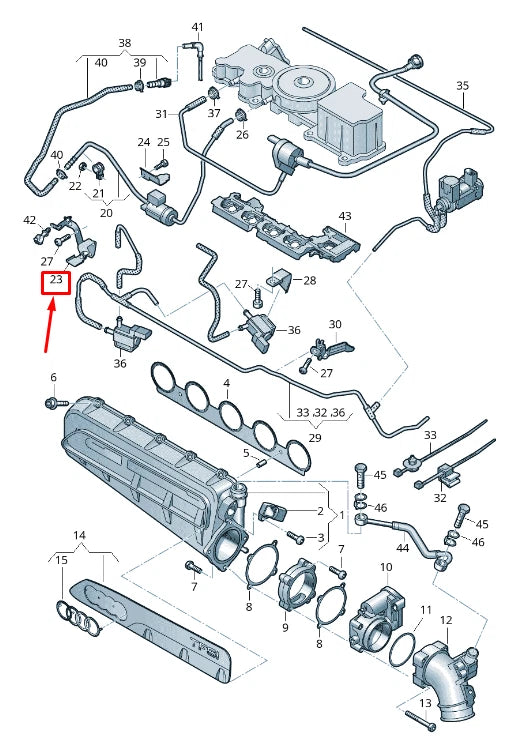 NEW AUDI RS3 ENGINE VALVE RETAINER 07K133336B