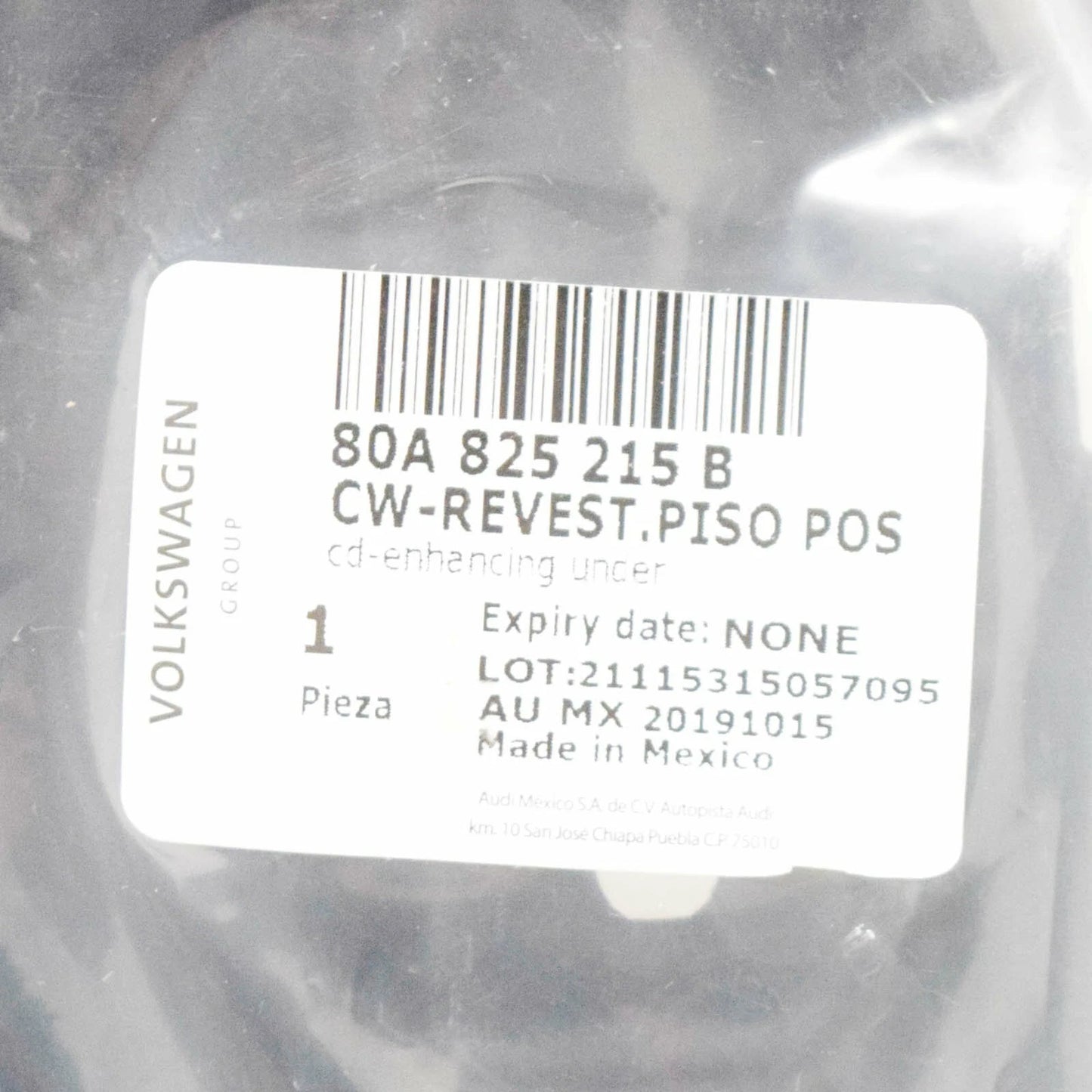 NEW AUDI Q5 FY REAR LEFT OUTER FLOOR PAN SPLASH SHIELD 80A825215B