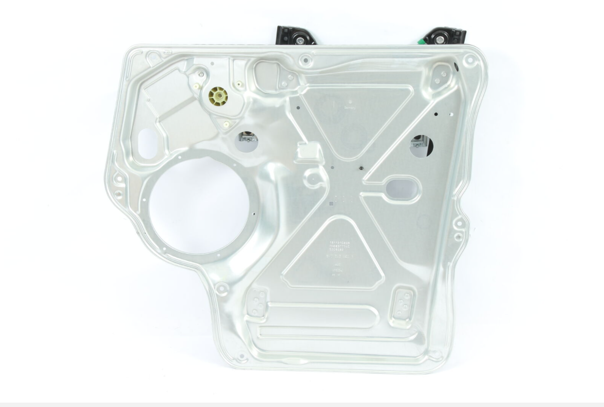 new vw multivan v 7hm mk5 front right door window regulator 7h0837754c original