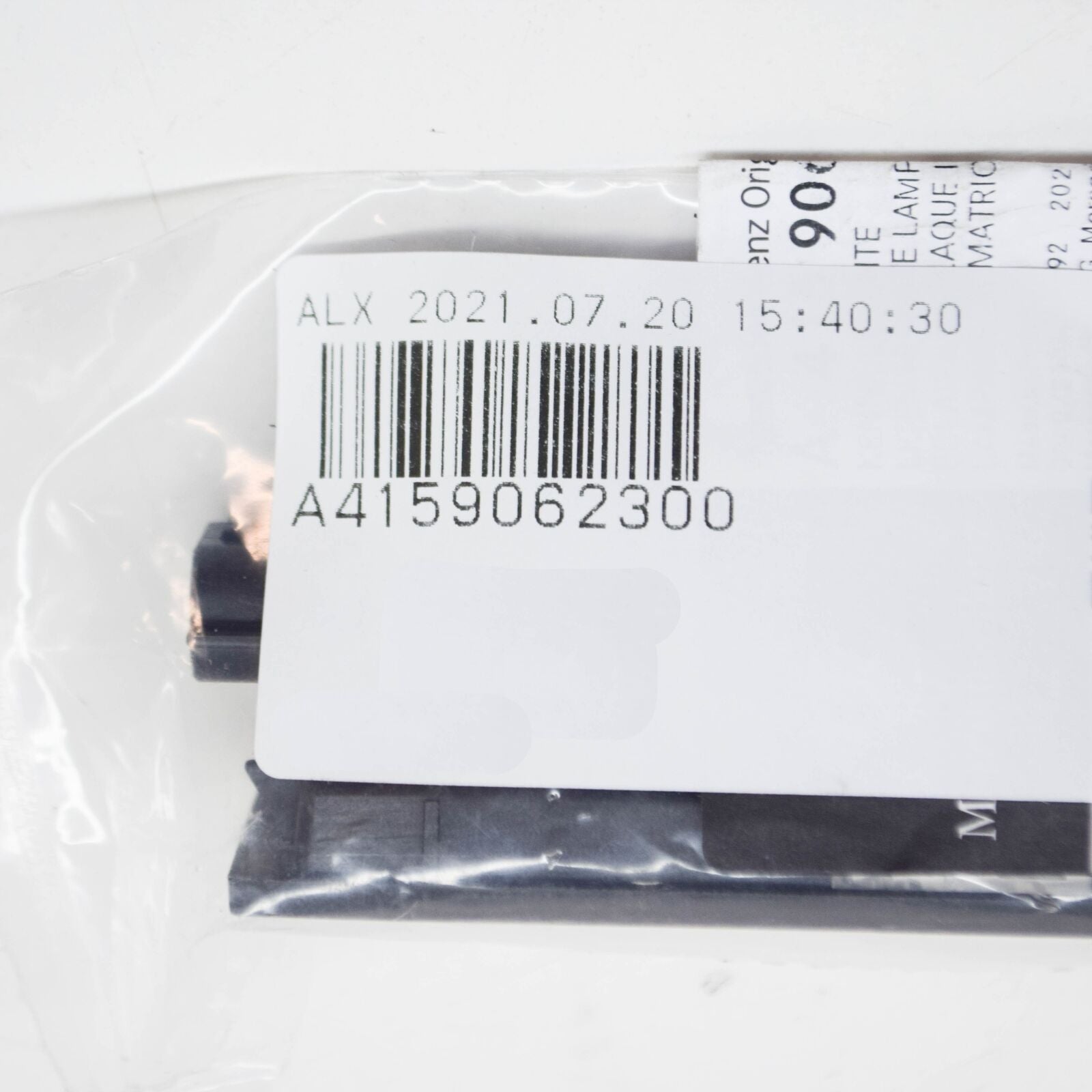 NEW MERCEDES-BENZ CITAN W415 REAR LICENSE PLATE LIGHT A4159062300 ORIGINAL