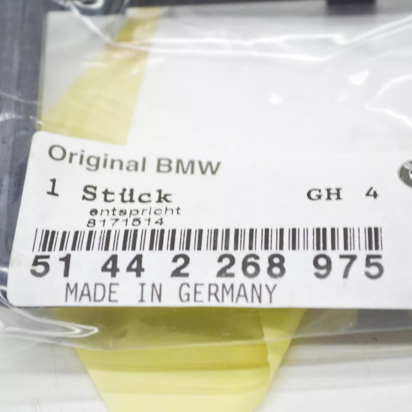 NEW BMW 5 E39 HANDS FREE TELEPHONE BRACKET FRAME 51442268975 ORIGINAL