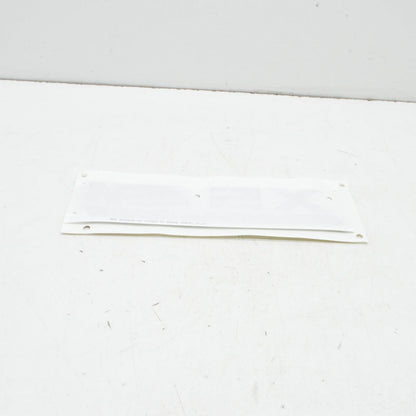 NEW BMW X5 M F95 REAR TRUNK BOOTLID BADGE 51148096408 8096408 ORIGINAL