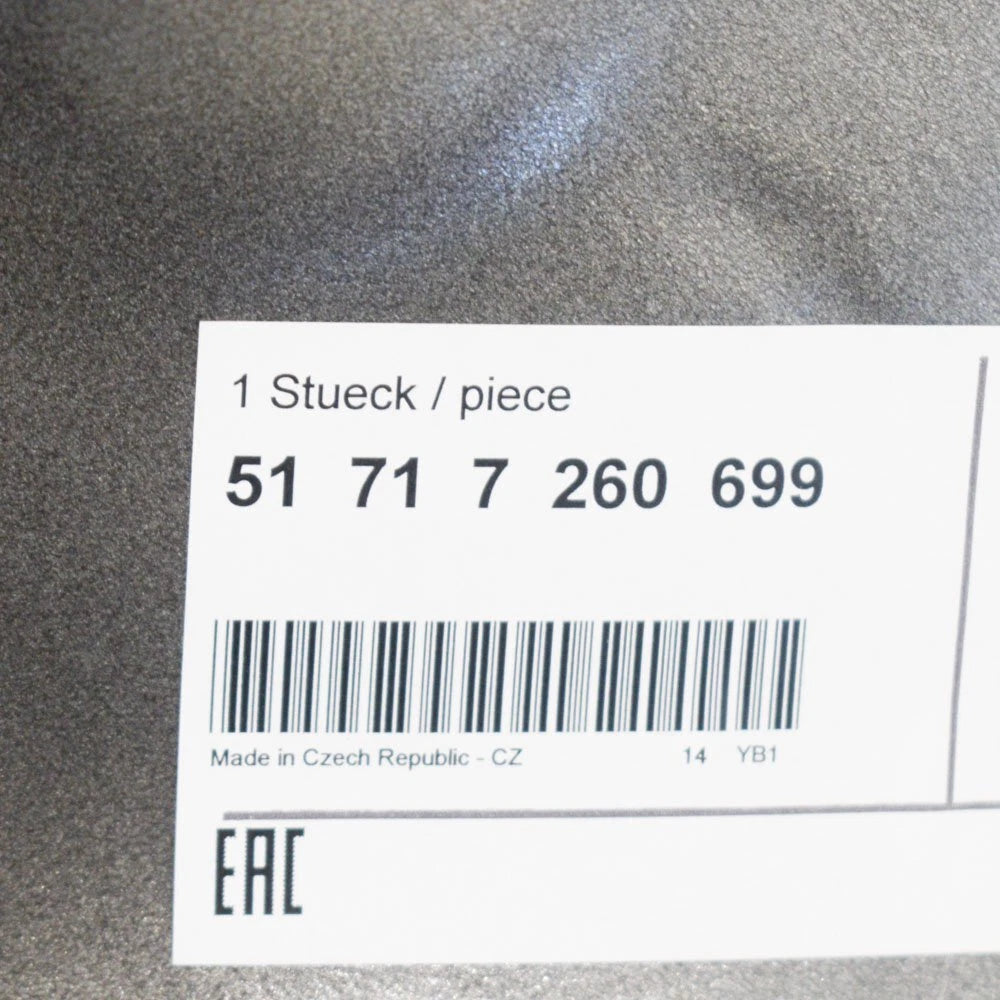 NEW BMW 3 F30 FRONT LEFT WHEEL ARCH LINER HALF 51717260699 7260699 ORIGINAL