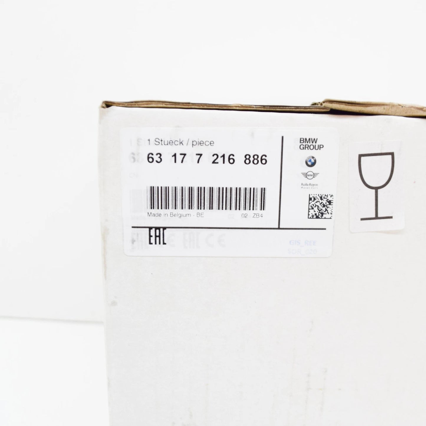 NEW BMW 5 F10 FRONT RIGHT FOG LIGHT 63177216886 7216886 ORIGINAL