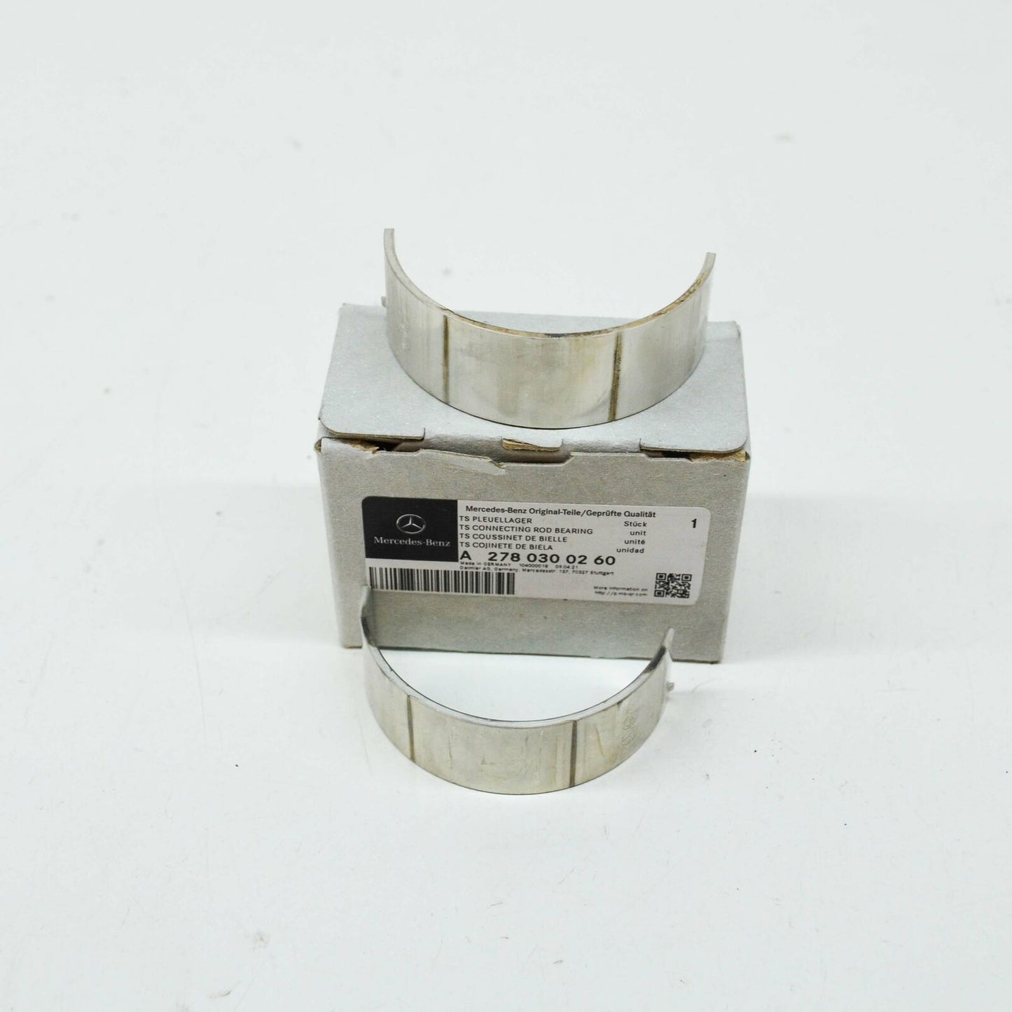 NEW MERCEDES-BENZ GLE W166 ENGINE CONNECTING ROD BEARING A2780300260 ORIGINAL