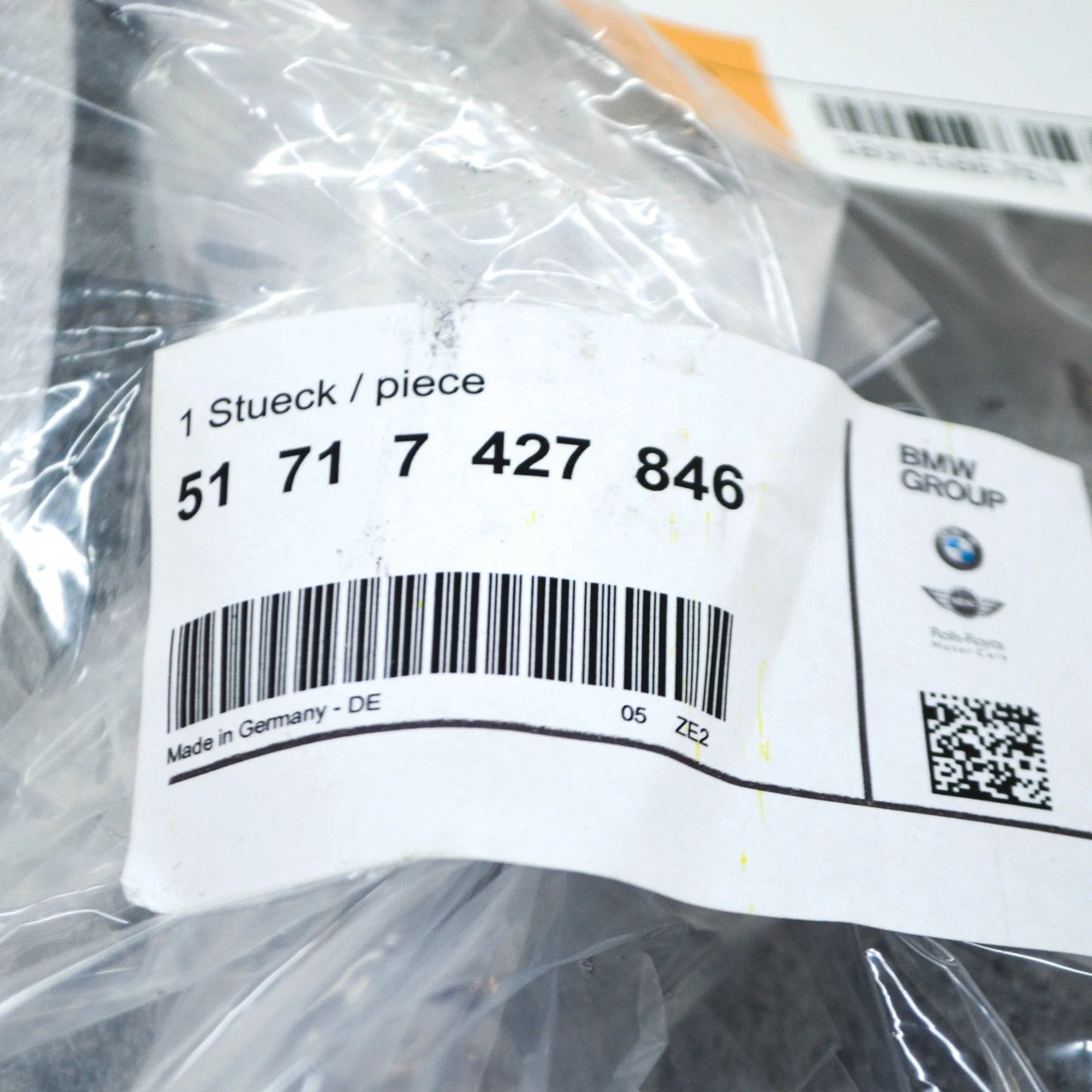 NEW BMW 3 G20 FRONT LEFT COWL SIDE PANEL LHD 51717427846 ORIGINAL