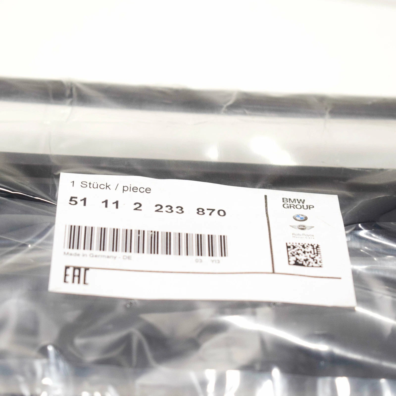 NEW BMW 3 E36 FRONT BUMPER LOWER M GRILLE 51112233870 ORIGINAL