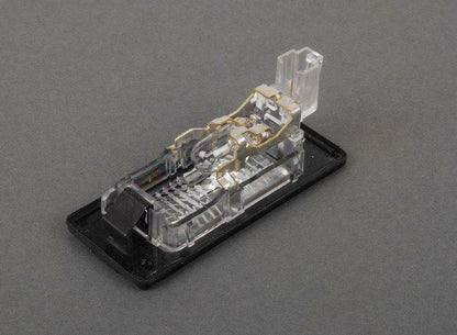 NEW VOLKSWAGEN POLO 6R REAR LICENSE PLATE LIGHT 5N0943021B ORIGINAL