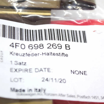 NEW AUDI RS7 SPORTBACK 4G8 FRONT BRAKE CALIPER FITTING SET 4F0698269B