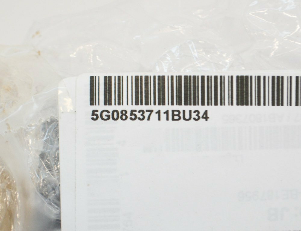 NEW VOLKSWAGEN GOLF MK7 FRONT BUMPER LEFT GRILL 5G0853711BU34 ORIGINAL