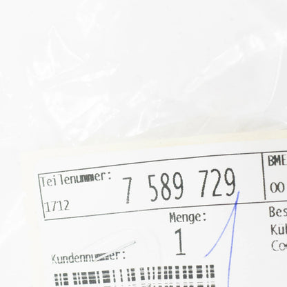 NEW BMW X5 E70 COOLANT HOSE 17127589729 7589729 ORIGINAL