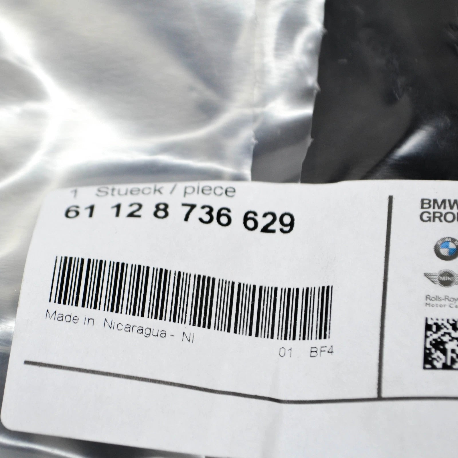 NEW BMW X7 G07 M FRONT BUMPER PDC WIRING HARNESS LOOM 61128736629 ORIGINAL