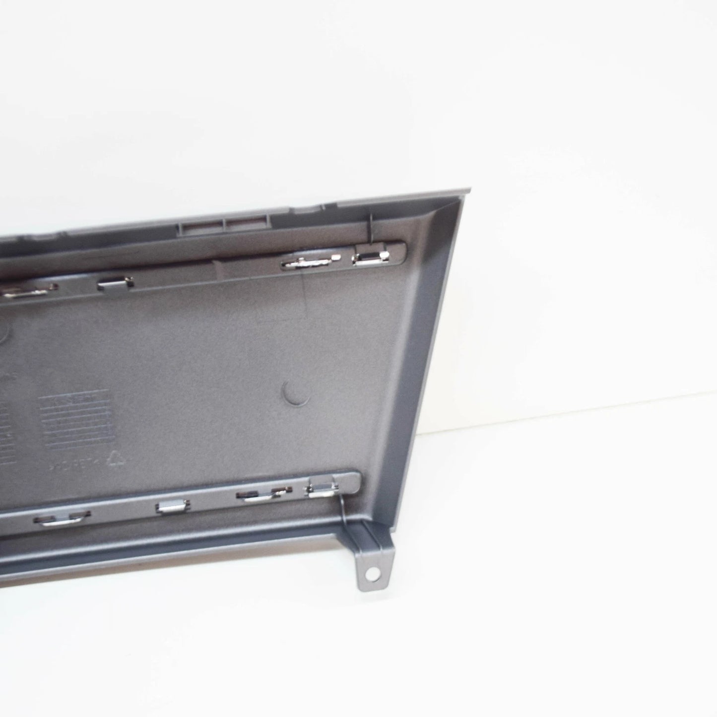 NEW AUDI A4 B8 FRONT BUMPER LICENSE PLATE FILLER TRIM 8K0807287A1RR