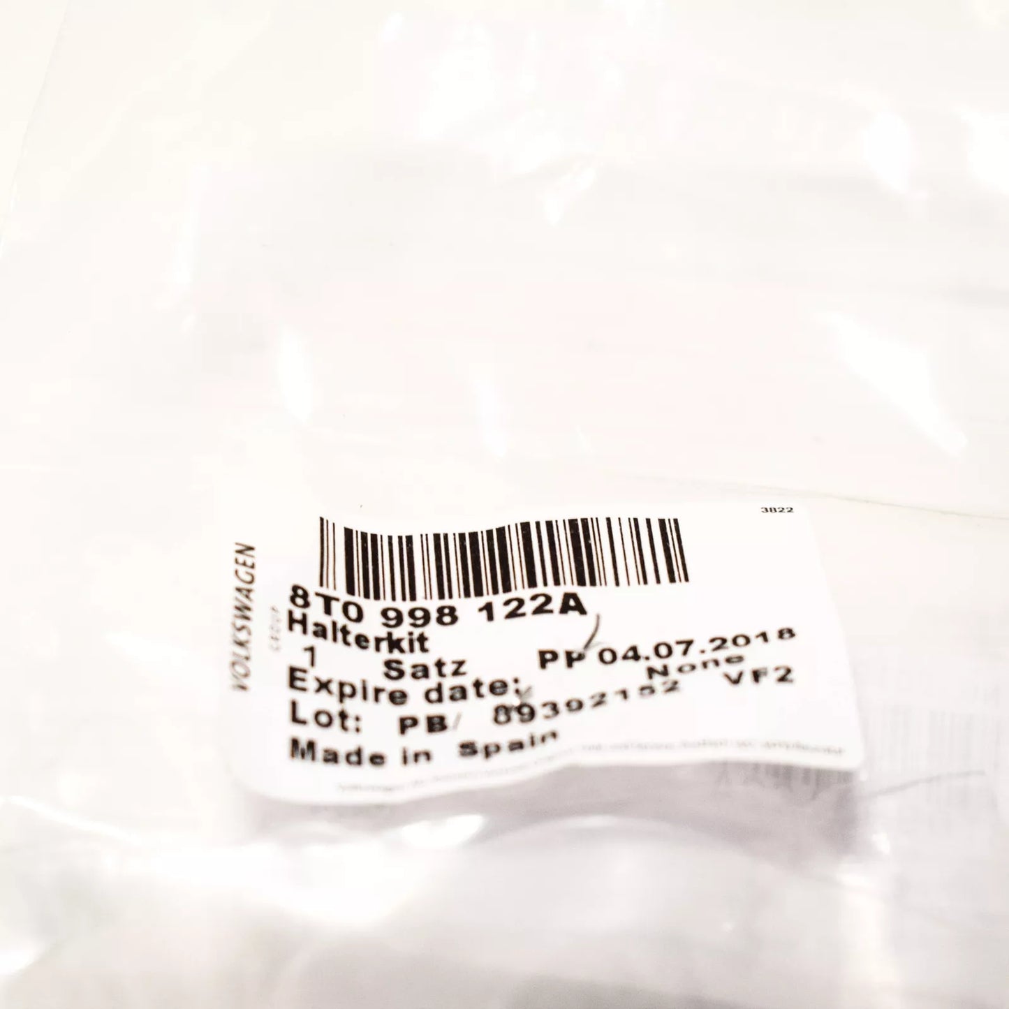 NEW AUDI A5 S5 RS5 HEADLIGHT TAB REPAIR KIT RIGHT 8T0998122A ORIGINAL