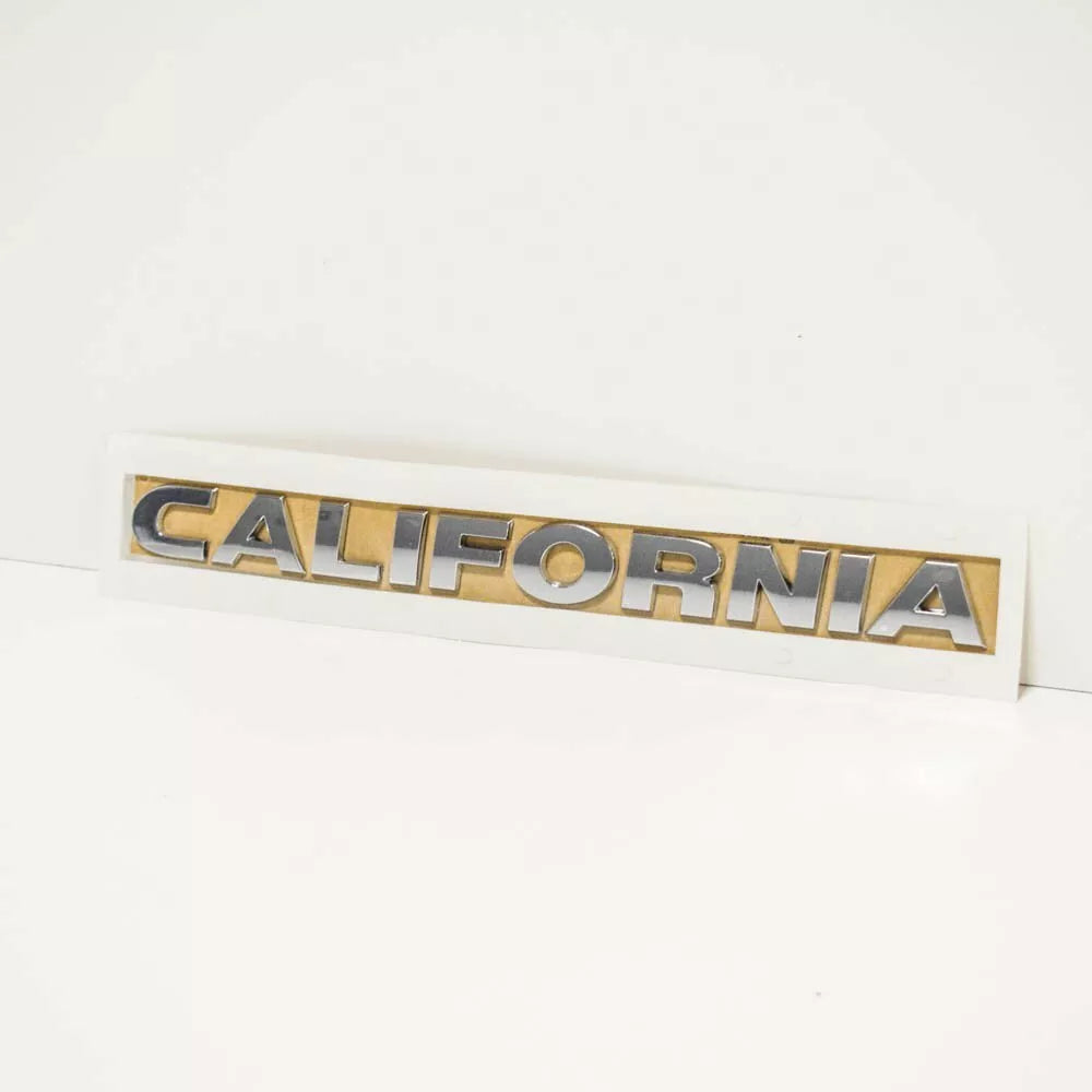 NEW VOLKSWAGEN TP T5 REAR TAILGATE EMBLEM BADGE CALIFORNIA 7E7853687 739