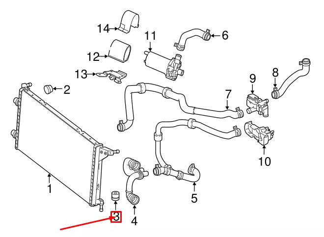 NEW MERCEDES-BENZ GLA X156 ENGINE COVER ELASTOMER BEARING A6460940285 ORIGINAL