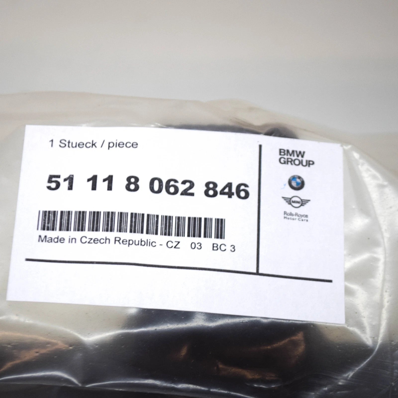 NEW BMW 5 G30 M FRONT BUMPER IMPACT FOAM 8062846 51118062846 ORIGINAL