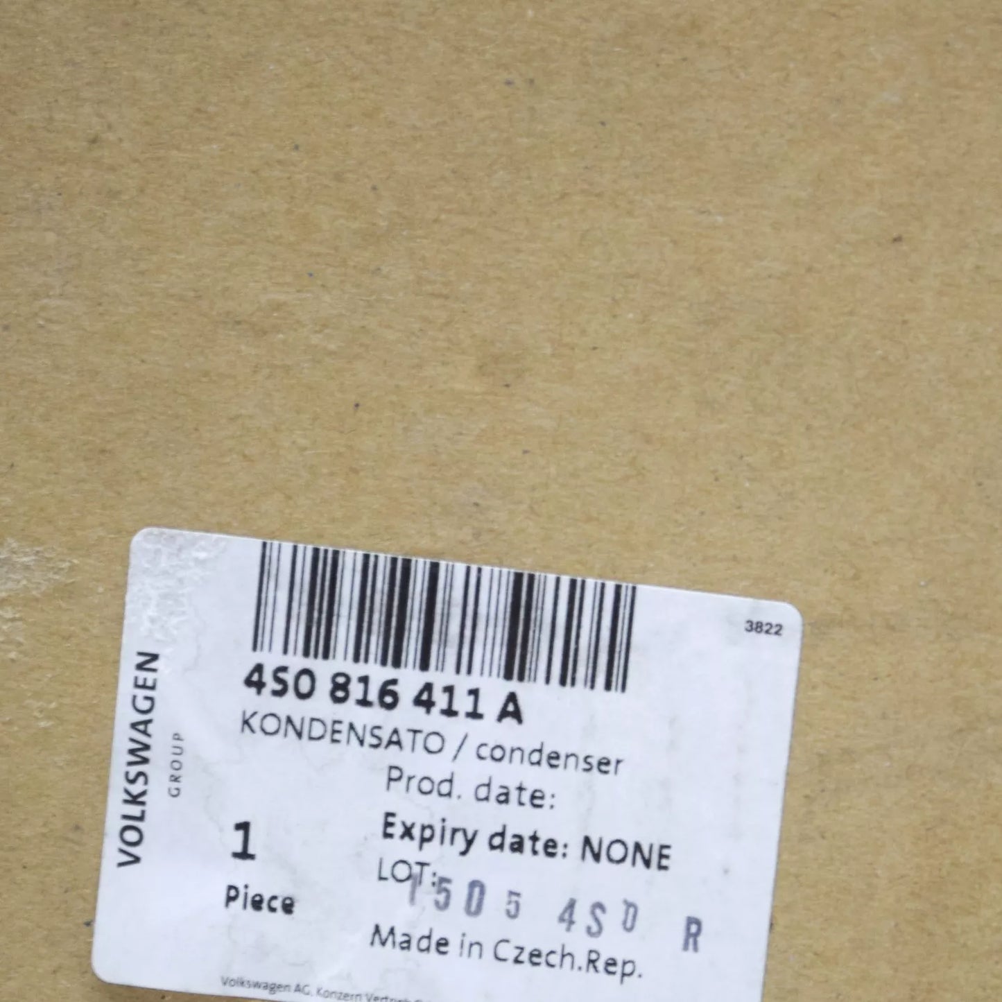 NEW AUDI R8 4S3 A/C CONDENSER 4S0816411A ORIGINAL