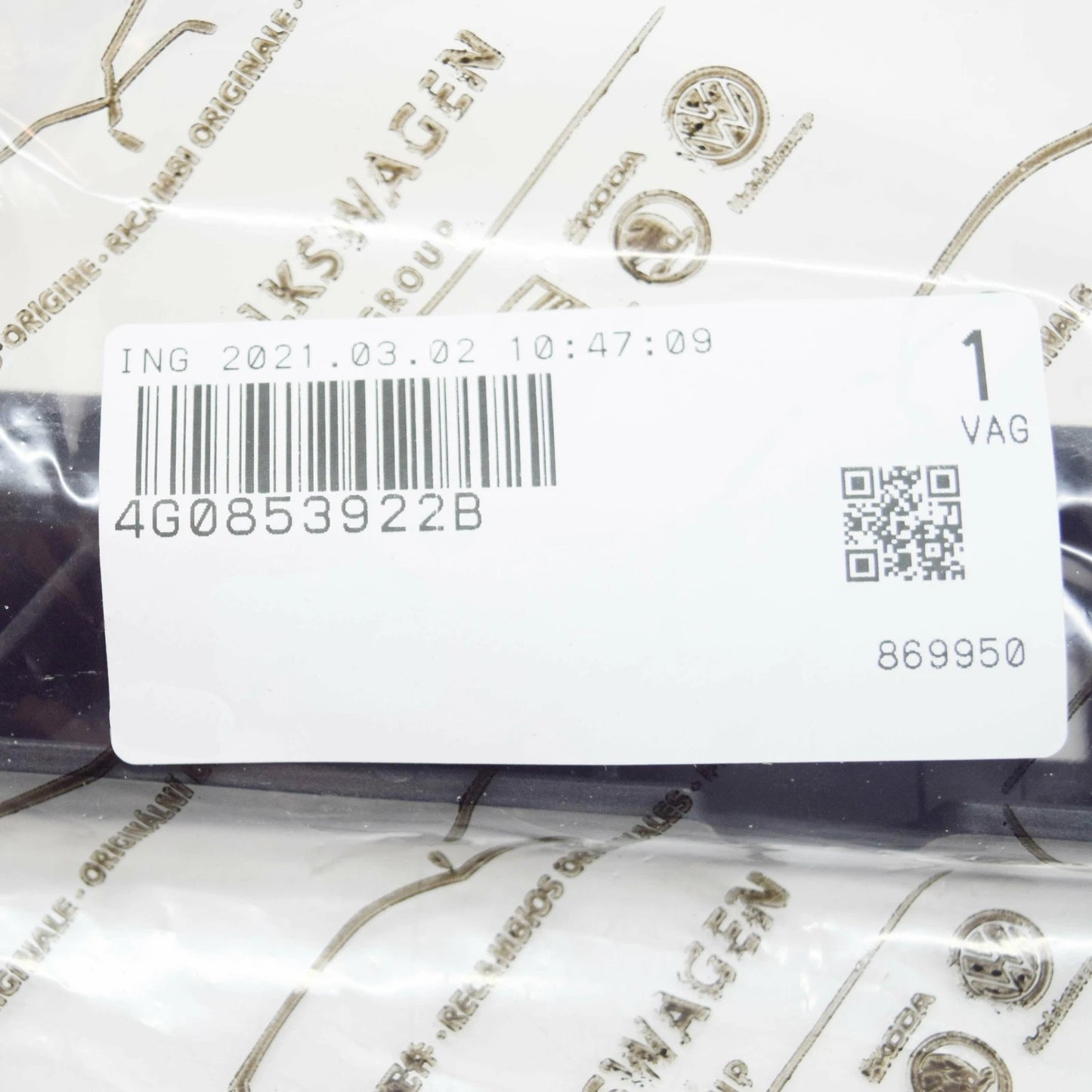 NEW AUDI A6 C7 FRONT RIGHT ROCKER PANEL SILL BRACKET HOLDER 4G0853922B ORIGINAL