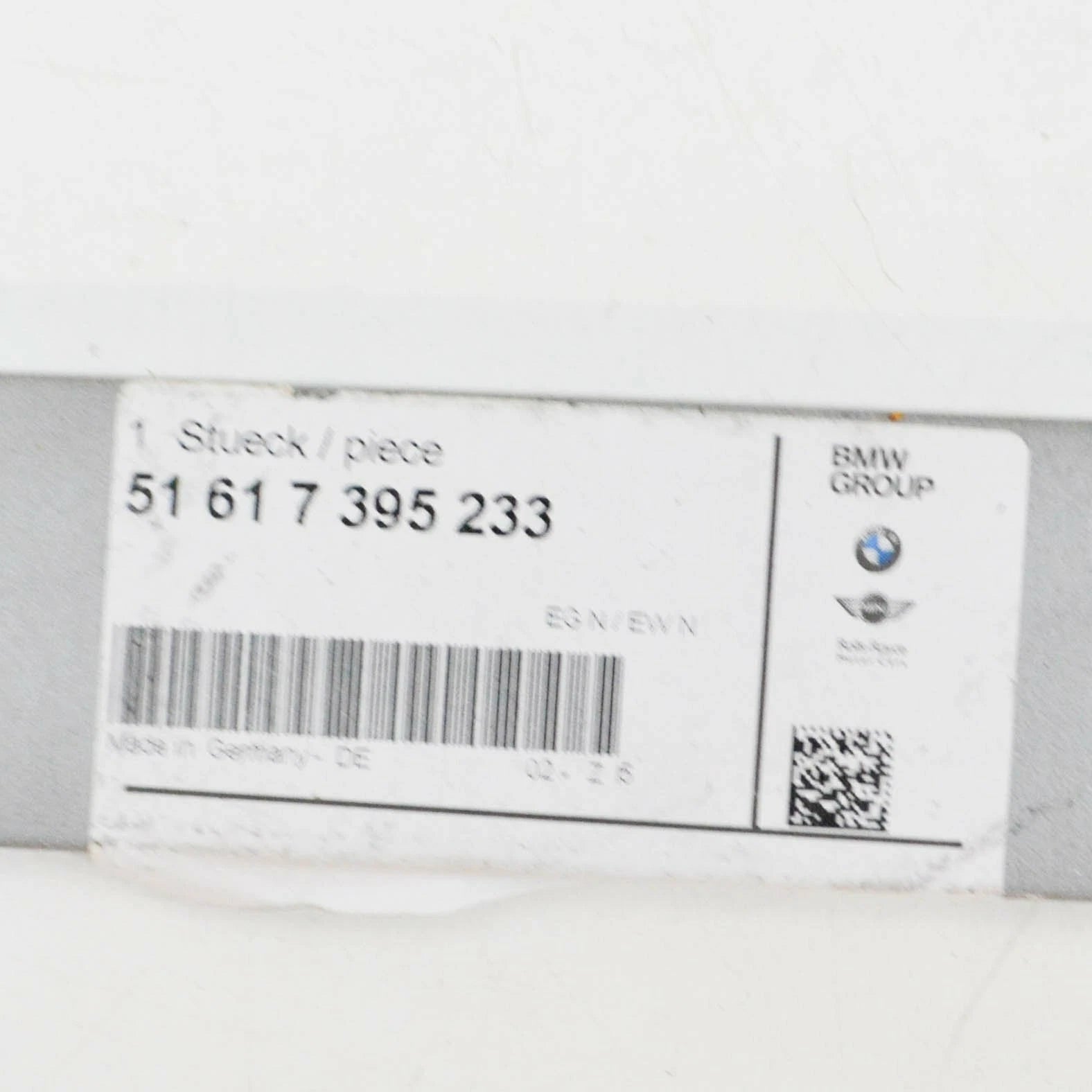 NEW BMW 2 CABRIO F23 FRONT BODY REINFORCEMENT TORSION BAR 51617395233 ORIGINAL