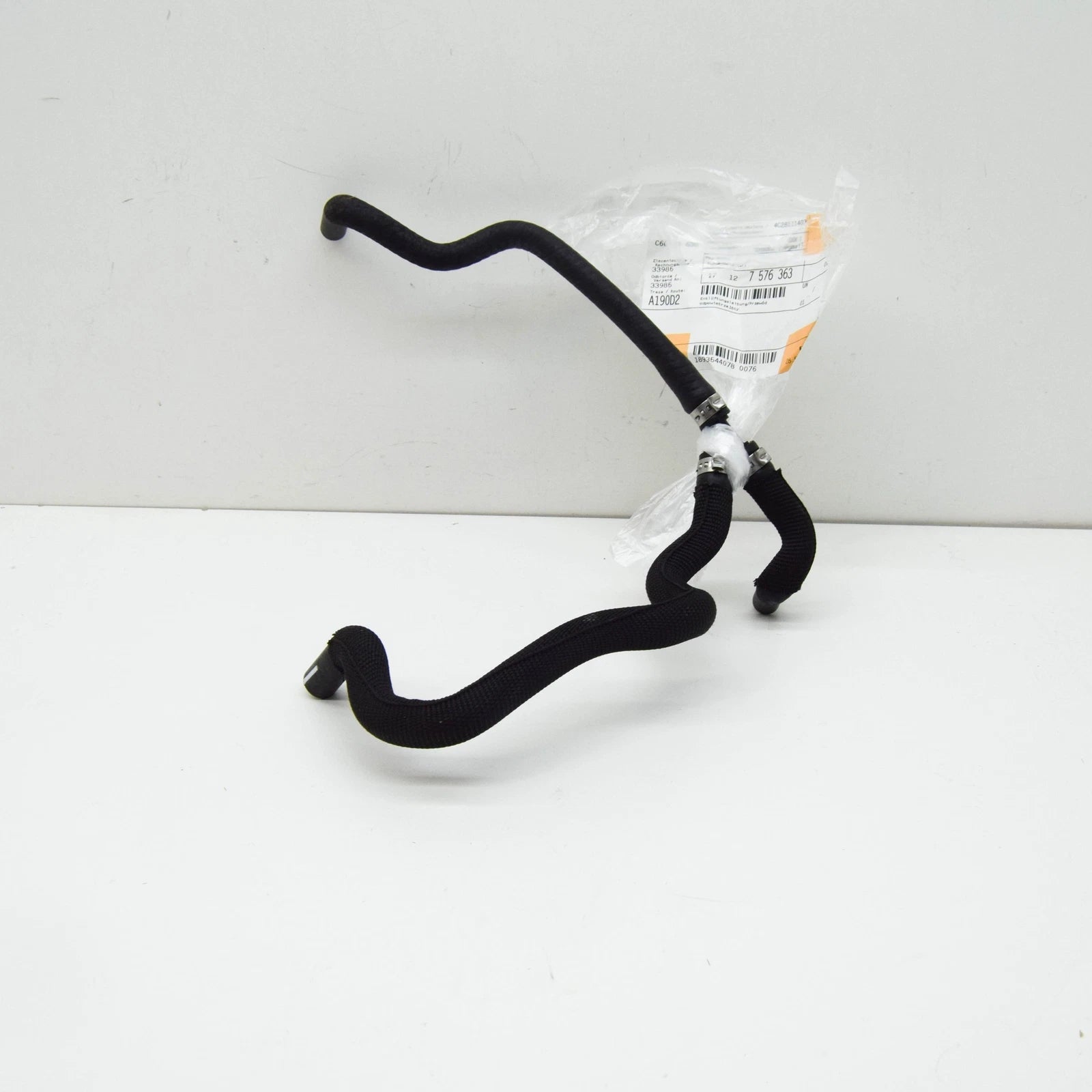 NEW BMW X5 E70 ENGINE COOLANT OVERFLOW HOSE 17127576363 7576363 ORIGINAL
