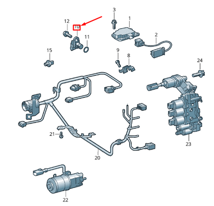 new volkswagen crafter 2f mk1 speed sensor 0b8927321 original