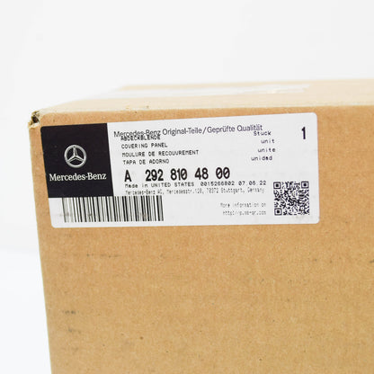 NEW MB GLE C292 FRONT RIGHT DOOR MIRROR LOWER COVER TRIM A2928104800 ORIGINAL