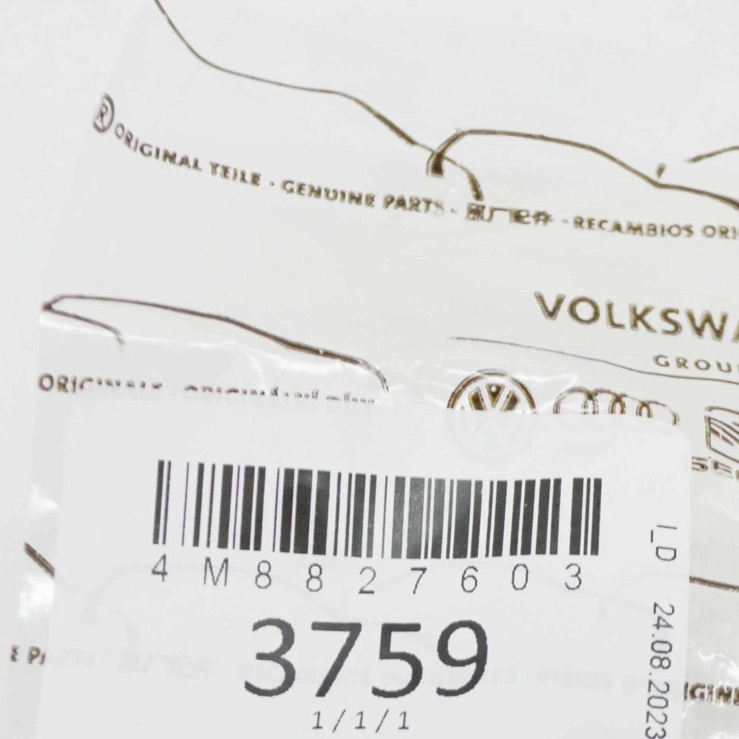 NEW AUDI Q8 4MN REAR LEFT INNER LIFTGATE SUPPORT STRUT HOLDER 4M8827603 ORIGINAL