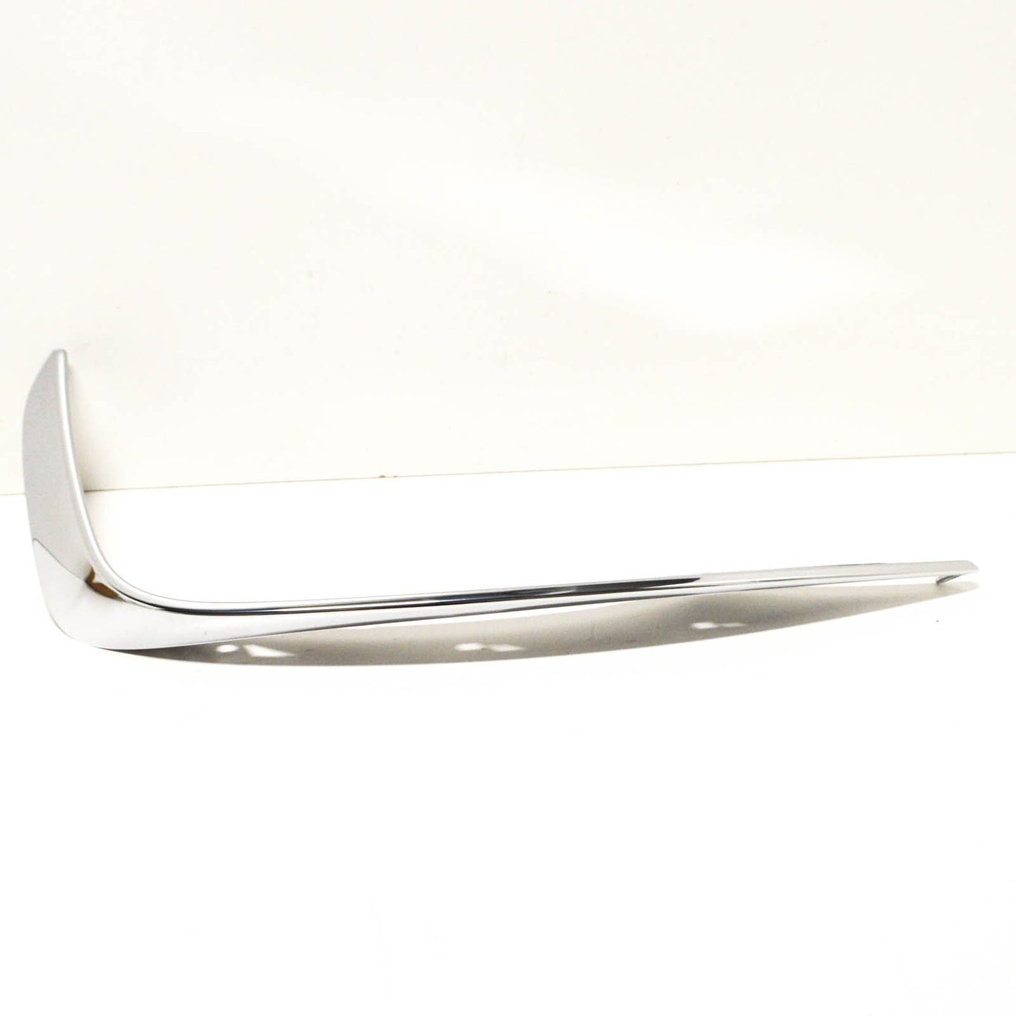 NEW MB S W222 AMG FRONT BUMPER LEFT CHROME SPOILER A2228850838 ORIGINAL