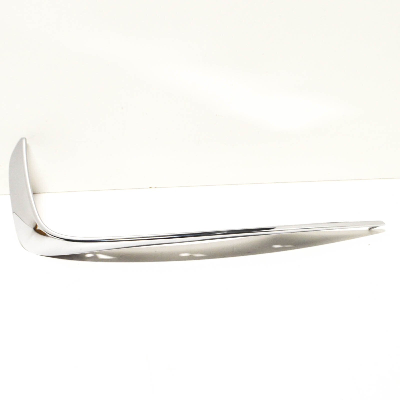 NEW MB S W222 AMG FRONT BUMPER LEFT CHROME SPOILER A2228850838 ORIGINAL