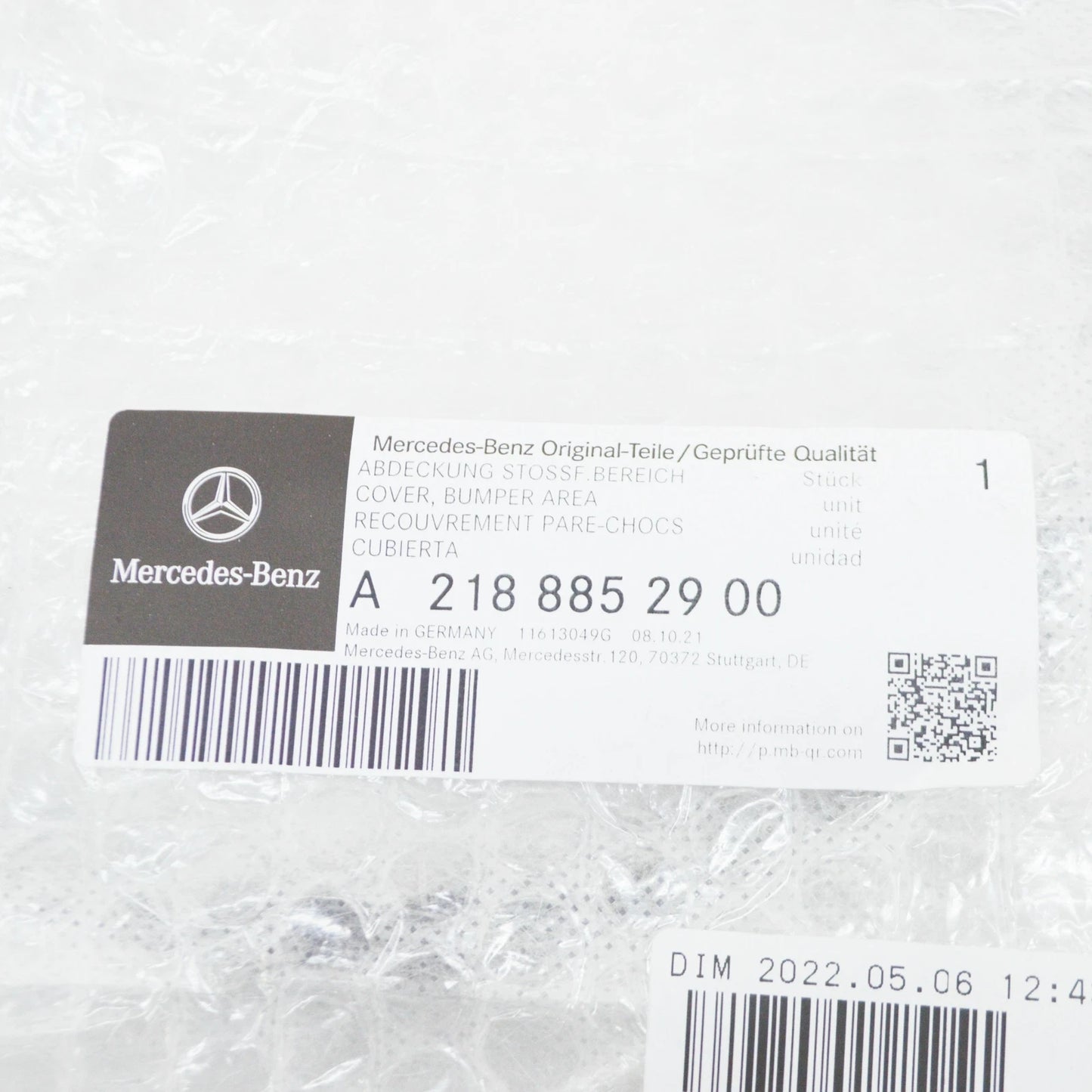 NEW MERCEDES-BENZ CLS C218 RADIATOR GRILLE COVER TRIM A2188852900