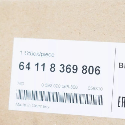 NEW BMW 3 E90 ADDITIONAL WATER PUMP 64118369806 2008 ORIGINAL