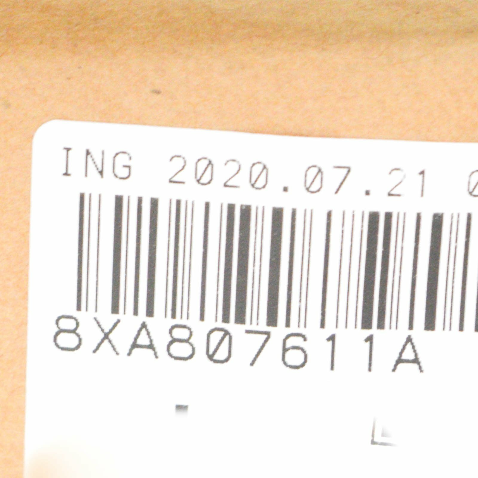 new audi a1 8x front bumper cover closing element 8xa807611a original