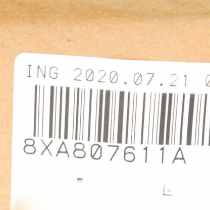 new audi a1 8x front bumper cover closing element 8xa807611a original