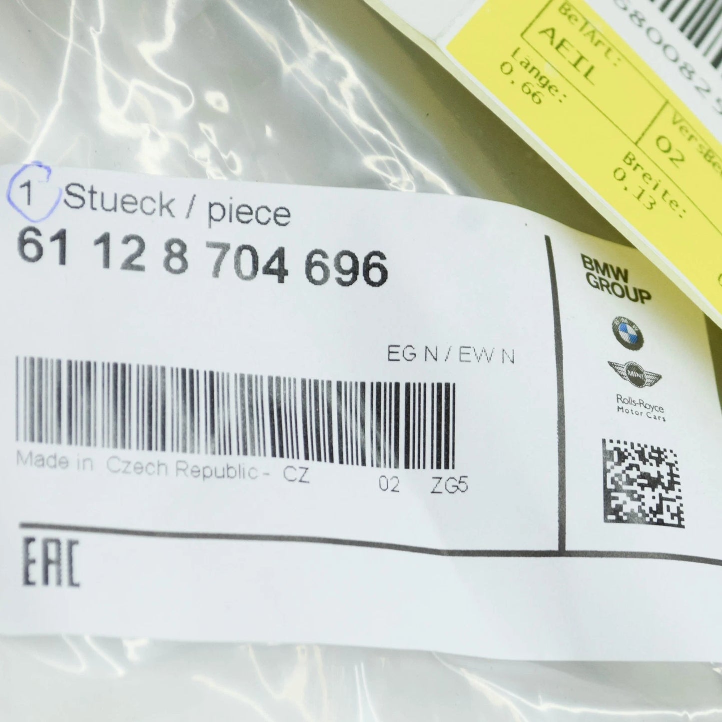 NEW BMW 3 G20 G28 POSITIVE BATTERY TERMINAL POWER HARNESS 61128704696 ORIGINAL