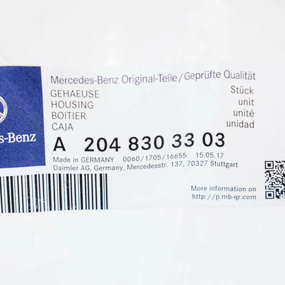 NEW MERCEDES-BENZ C-CLASS W204 AIR INTAKE DUCT A2048303303 ORIGINAL