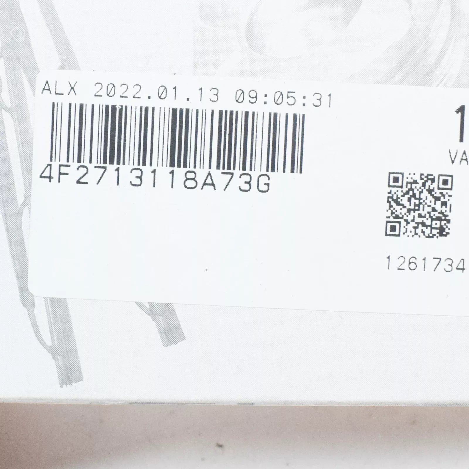 NEW AUDI A6 C6 GEAR SHIFT LEVER LEATHER TRIM RHD 4F2713118A73G