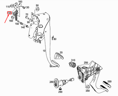 NEW MERCEDES-BENZ SPRINTER 3,5-T 906 FRONT RIGHT LEVEL SENSOR A9065420118