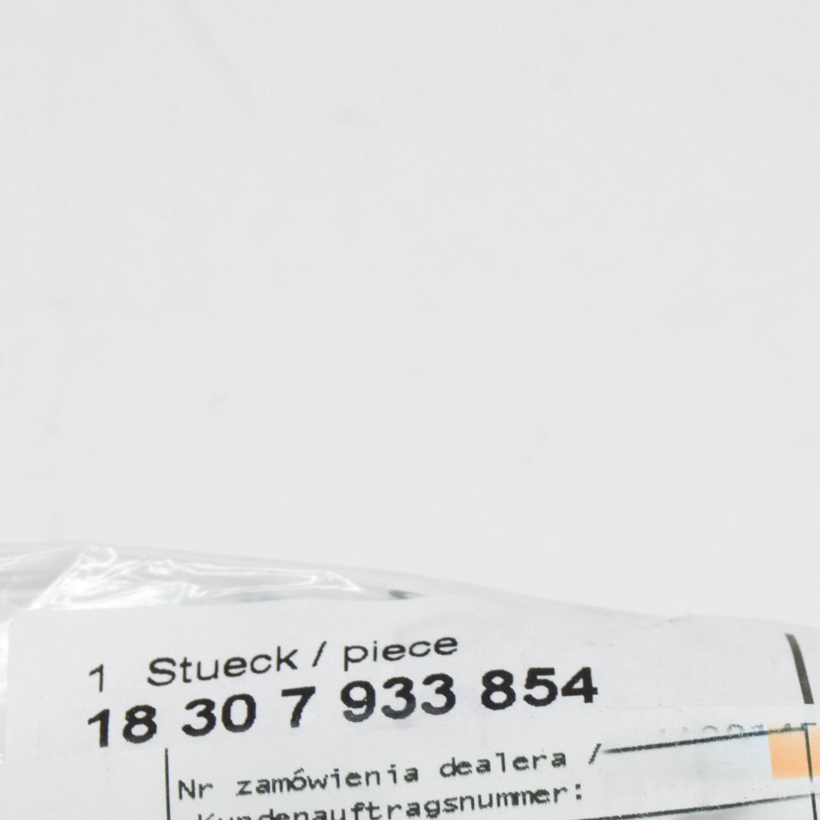 new bmw 3 g20 rear left silencer bracket 18307933854 original