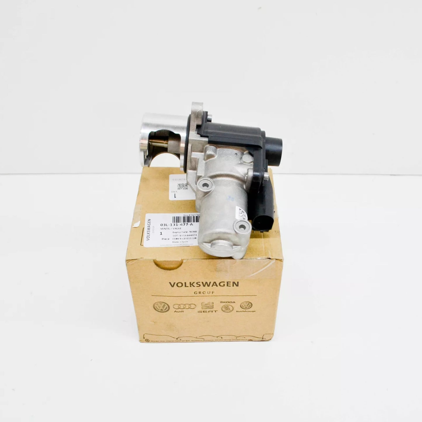 NEW VW TRANSPORTER VI T6 EXHAUST GAS RECIRCULATION EGR VALVE 03L131477A ORIGINAL