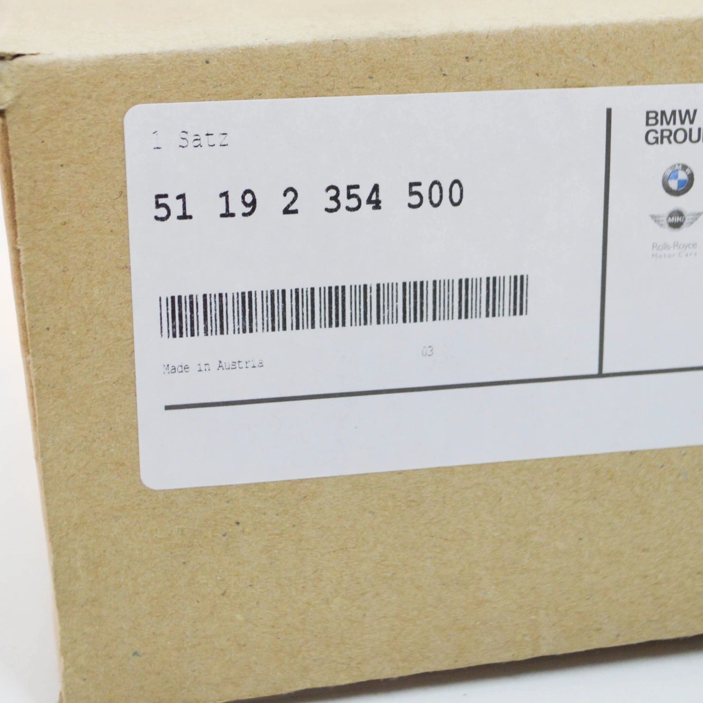 NEW BMW 4 F32 REAR TAILGATE SPOILER 51192354500 ORIGINAL